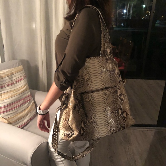 Genuine Pyton Cashhimi Bag! - Picture 5 of 6